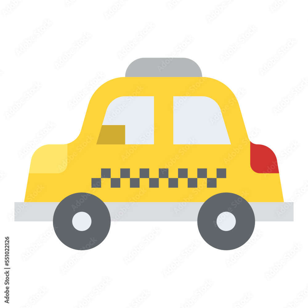 Naklejka premium taxi vehicle transport transportation icon
