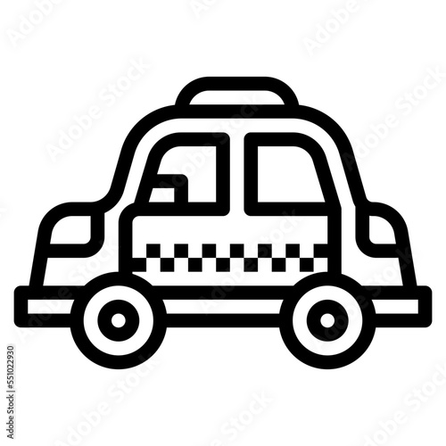 taxi vehicle transport transportation icon © iconixar