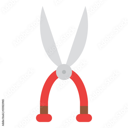 clippers tool farming gardening icon