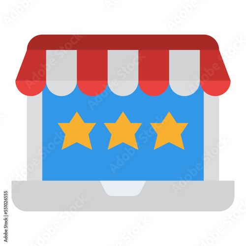 recommended shopping good feedback icon