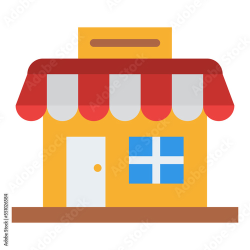 shop store building mart icon