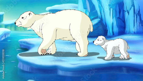 Polar Bear Illustration