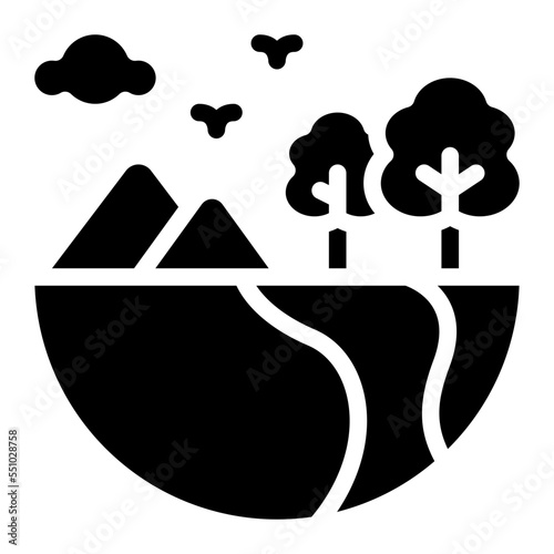 environment nature ecology earth icon