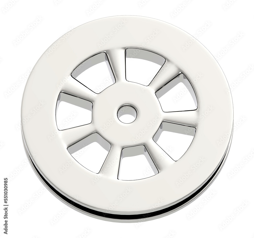 3d film reel in white isolated background 3d film reel in white isolated background