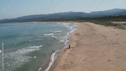 Wallpaper Mural 山陰海岸国立公園小天橋　夏の終わり　ドローン空撮 Torontodigital.ca
