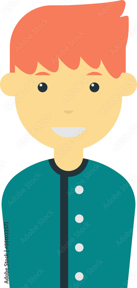 male barista illustration in minimal style male barista illustration in minimal style