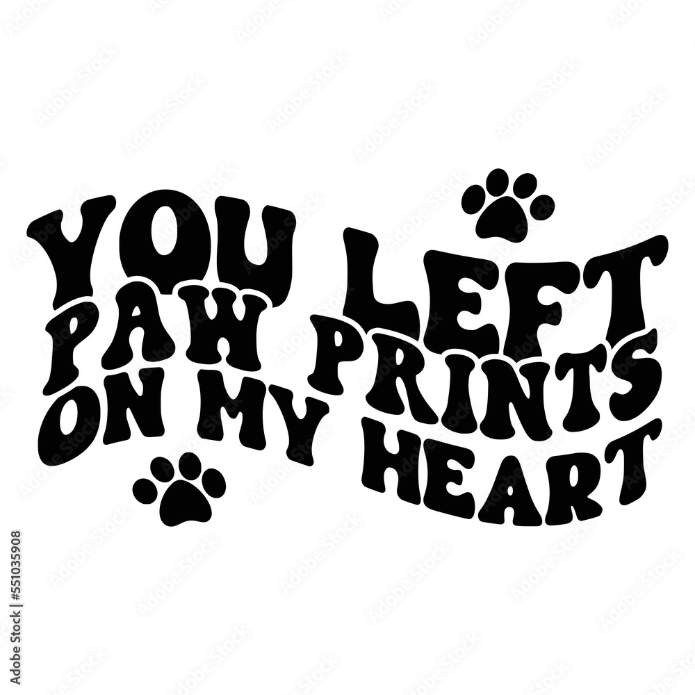 Fototapeta premium Cat Quotes Typography Black and White for print
