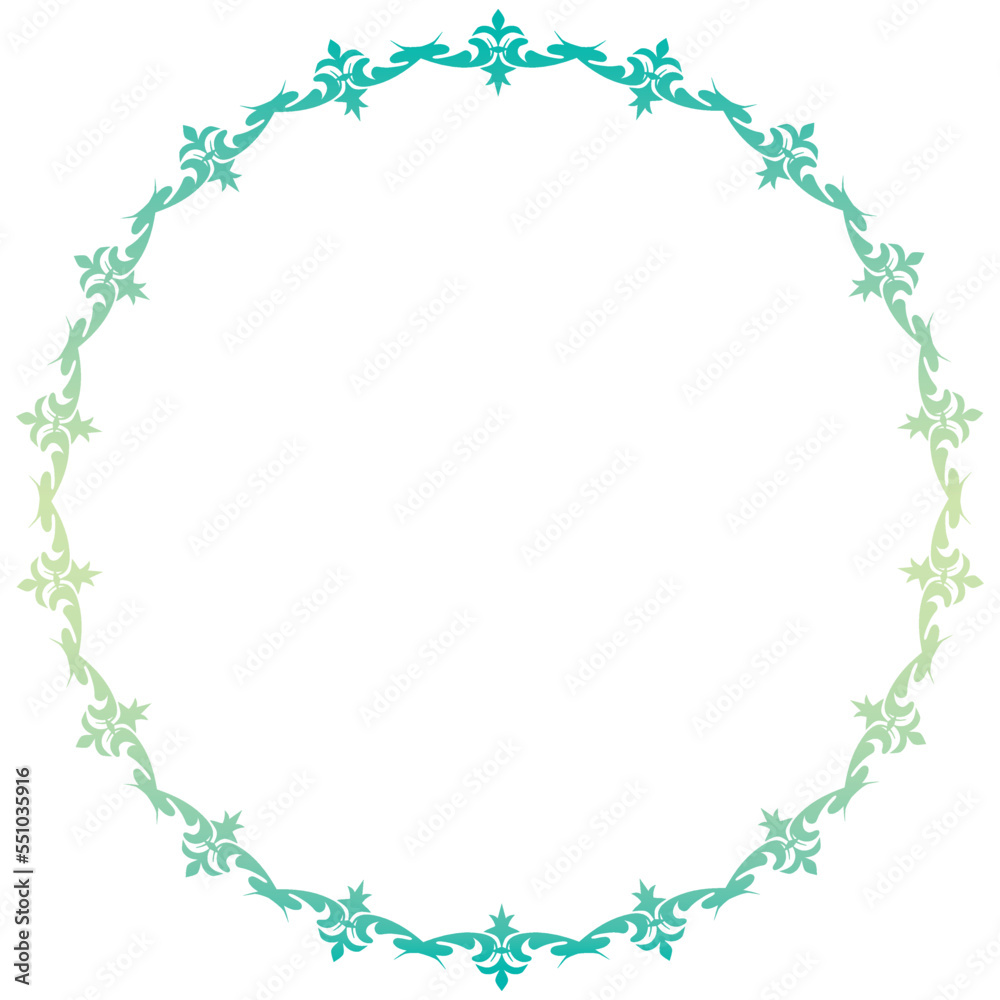 Obraz premium イラスト素材: レトロ、アンティーク、ビンテージのフレーム。ゴージャスな飾り罫オーナメント