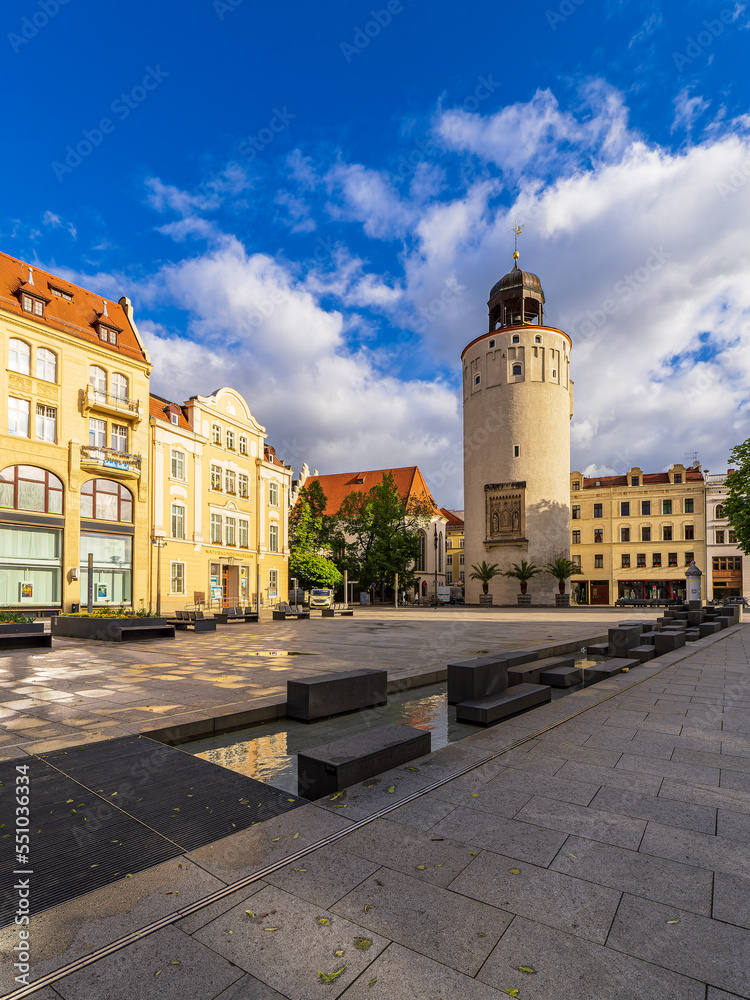 Blick auf historische Gebäude in der Stadt Görlitz