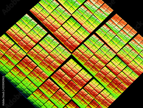 Wallpaper Mural Imaginatory fractal abstract background Image Torontodigital.ca