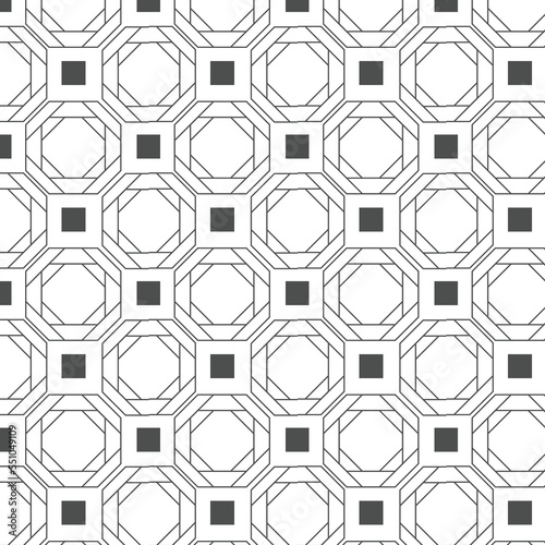 Simple geometric shapes pattern background design template