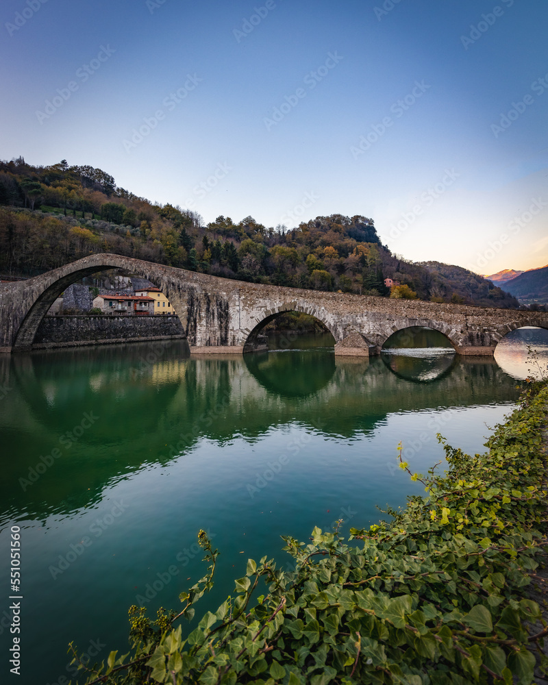 Ponte del Diavolo a Borgo a Mozzano Lucca