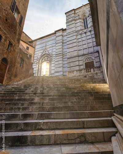 Scalinata al Duomo di Siena