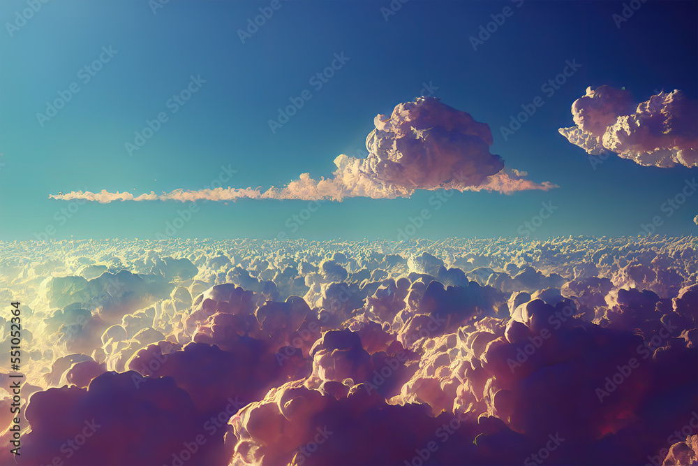 background of clouds
