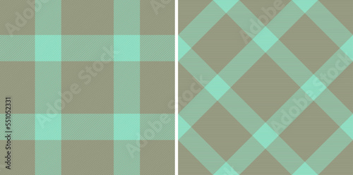 Seamless tartan fabric. Plaid check vector. Pattern textile background texture.