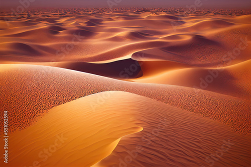 landscape of desert