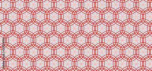 Red White Pattern