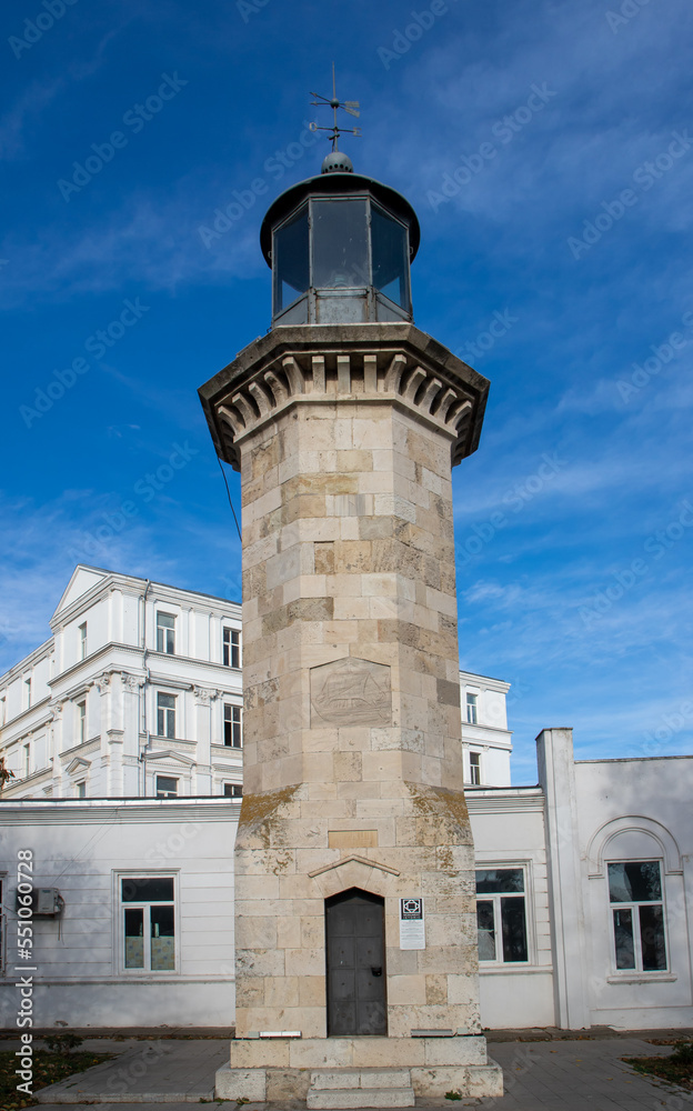 The Genovese lighthouse from Constanta city - Romania