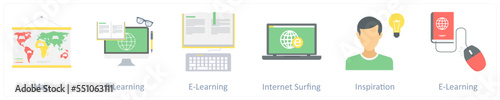 map, e-learning, online, internet surfing