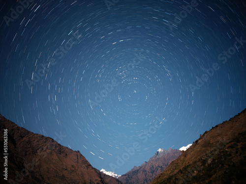 StarTrail in Nepal