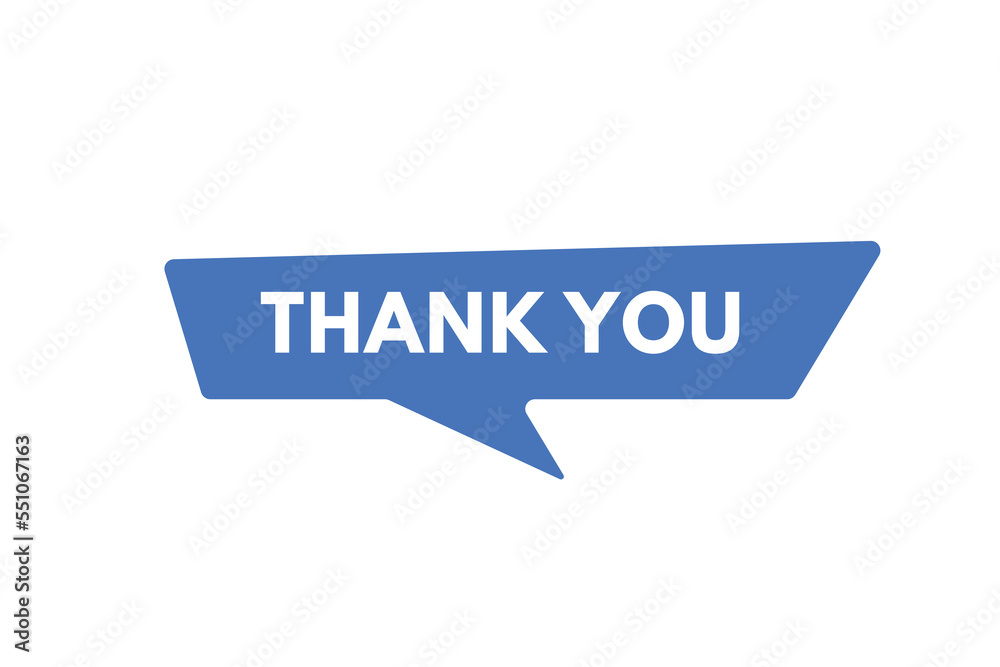 thank you text Button. thank you Sign Icon Label Sticker Web Buttons
