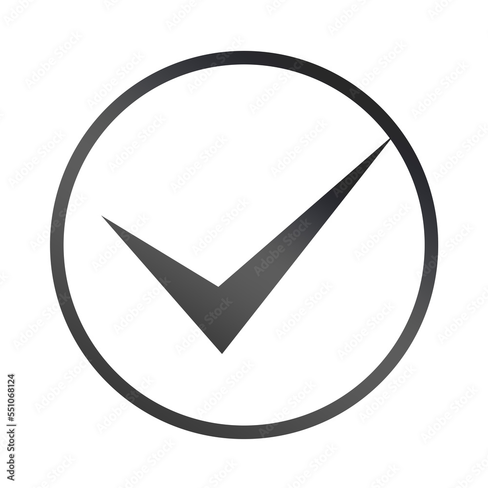 black correct mark circle black correct mark circle