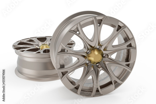 Steel car rims