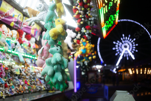 Christmas amusement park in Varna
