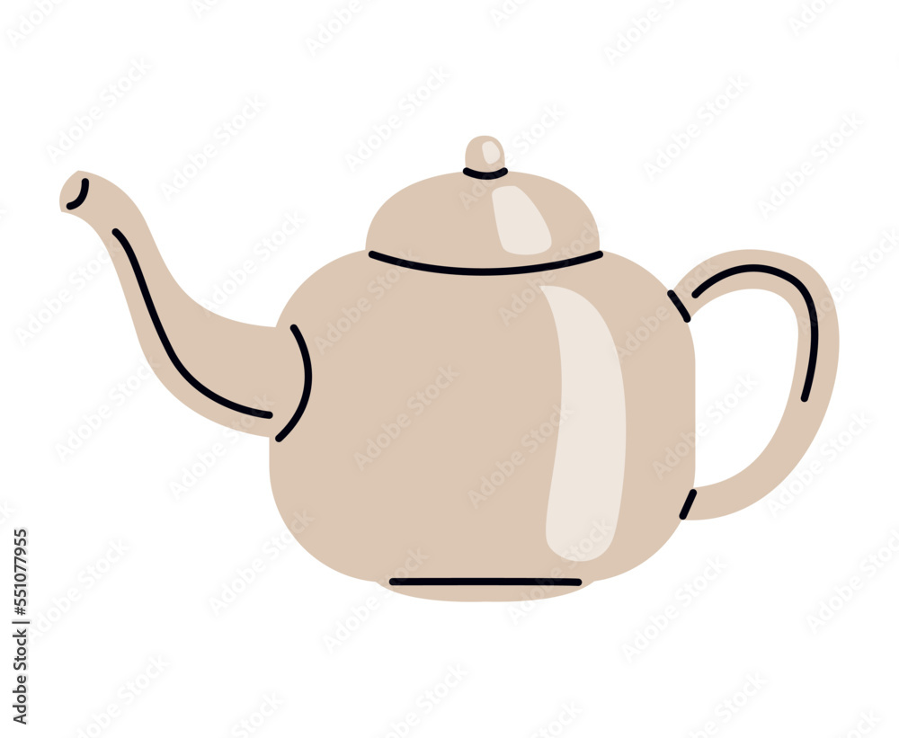 Obraz premium coffee ceramic teapot utensil