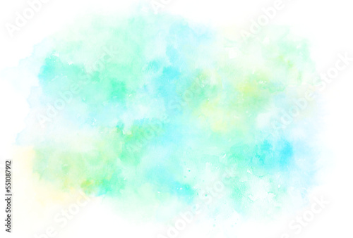 背景素材_水彩テクスチャ_カラフル