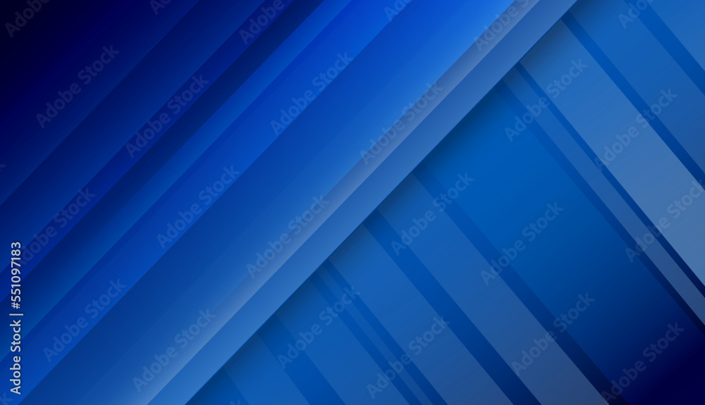 Blue abstract geometric lines background. Luminous square lines navy blue with shadow Blue abstract geometric lines background. Luminous square lines navy blue with shadow