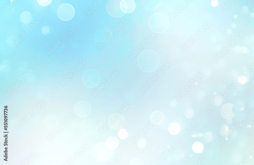 Light blue glowing winter background, christmas bokeh, abstract blurred texture. Light blue glowing winter background, christmas bokeh, abstract blurred texture.