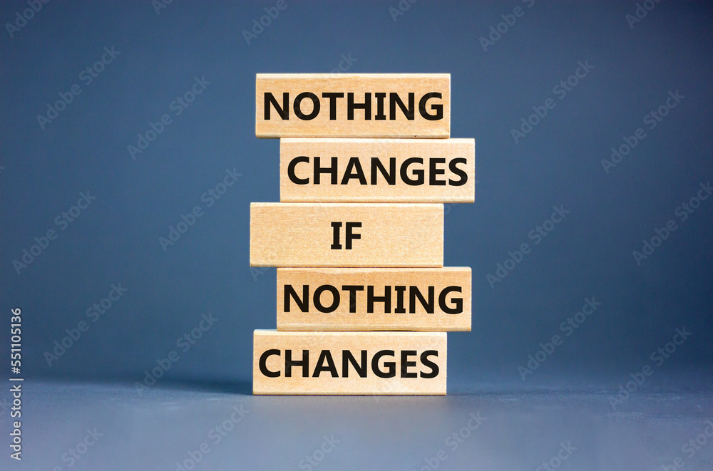 Φωτογραφία Nothing change symbol