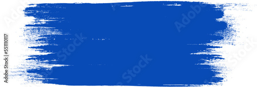 Navy blue brush stroke isolated on background. Paint brush stroke vector for ink paint, grunge design element, dirt banner, watercolor design, dirty texture. Trendy brush stroke, vector illustration