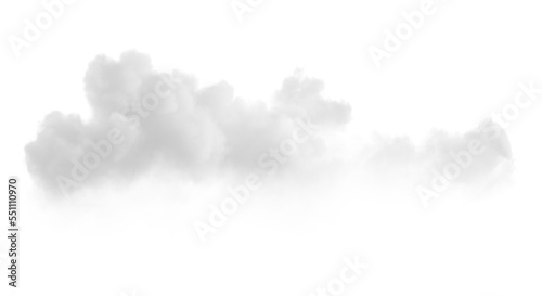 Photography Smooth soft cumulus clouds cut out transparent background 3d rendering png file