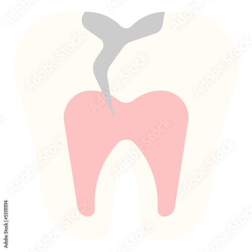 decayed tooth icon