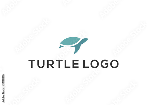 turtle logo design template