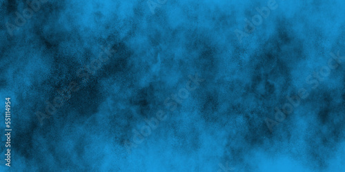 Abstract grunge blue background with smoke, abstract seamless blurry ancient creative and decorative grunge texture background with blue colors.old grunge texture for wallpaper and design.