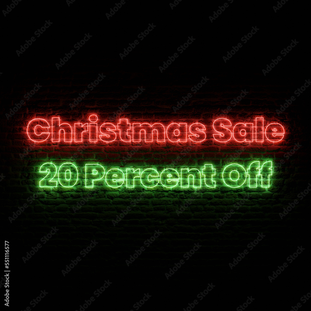 Christmas Sale 20 Percent Off