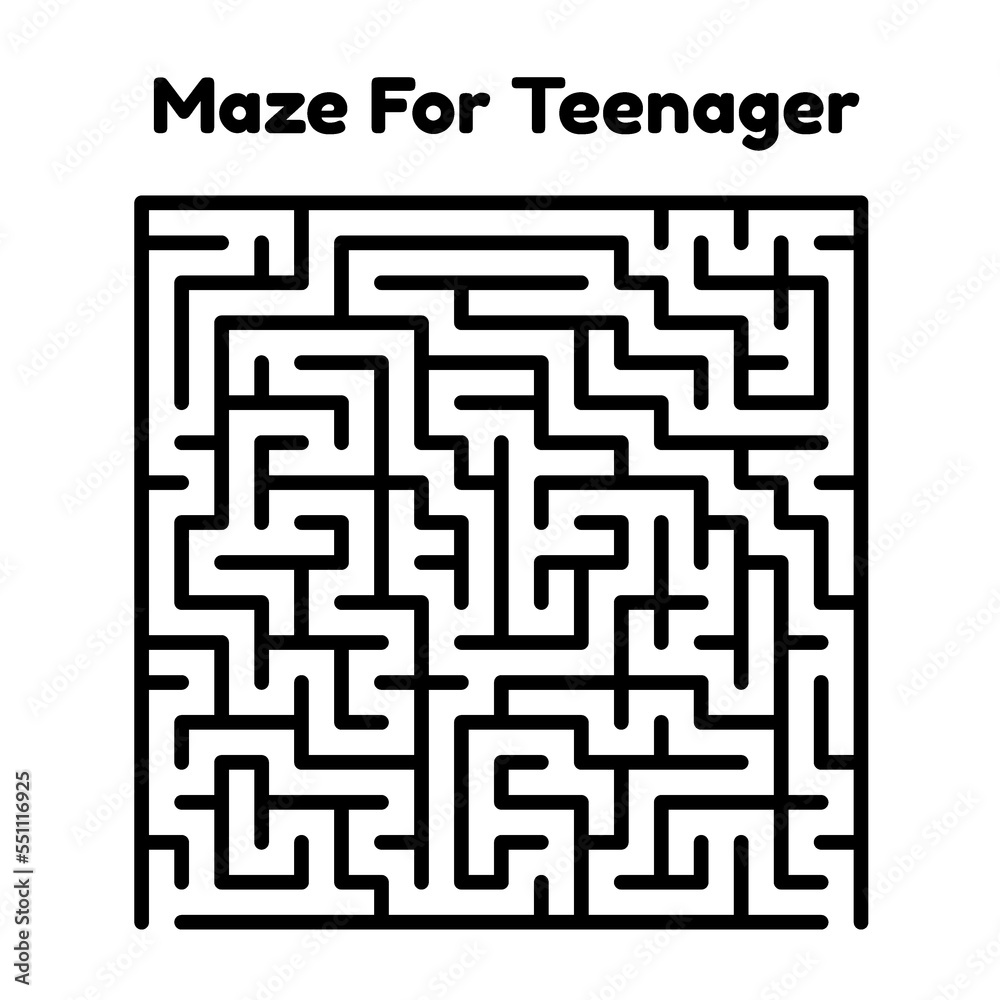 Maze For Boys  And Girls