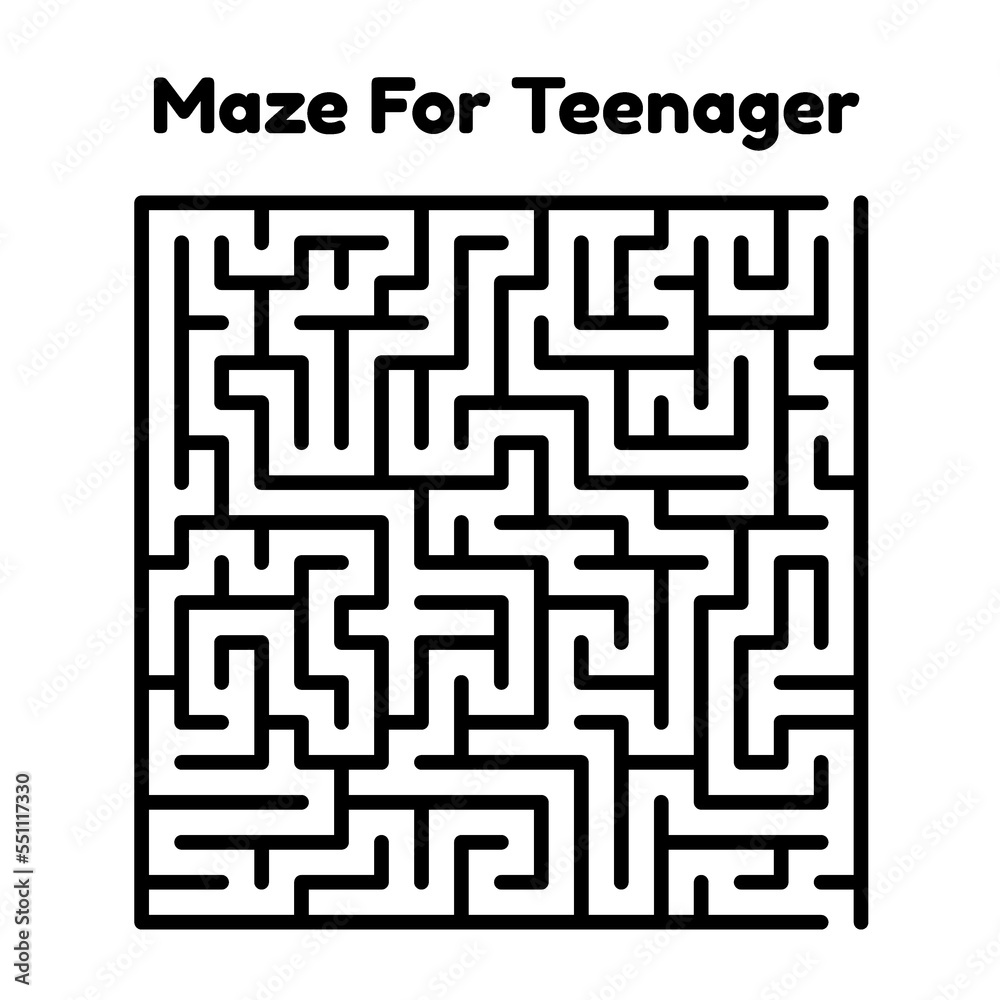 Maze For Boys  And Girls