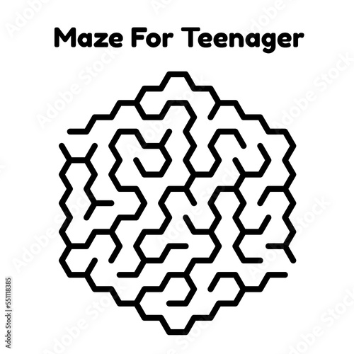 Maze Book Pages For Teenager's