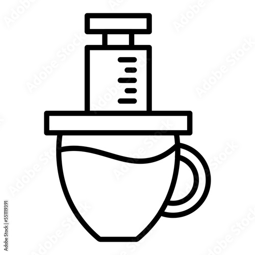 Aeropress Icon Style
