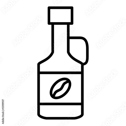 Coffee Syrup Icon Style
