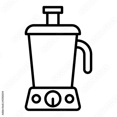 Food Processor Icon Style