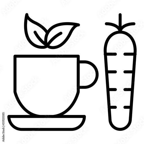 Lose Weight Icon Style
