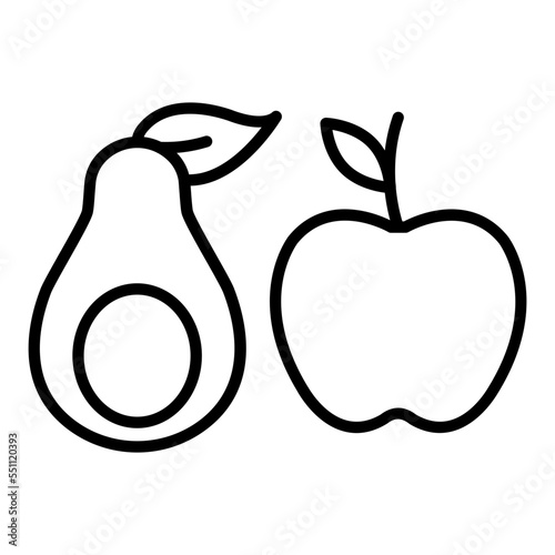 Low Fat Diet Icon Style