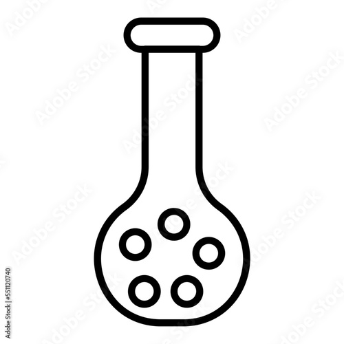 Volumetric Flask Icon Style