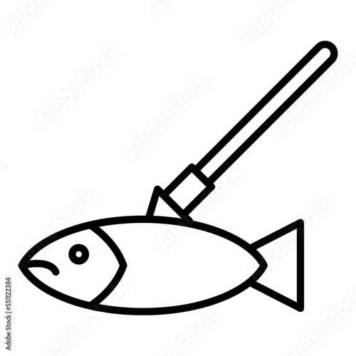 Spearfishing Icon Style