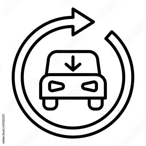 Reduce Daily Driving Icon Style